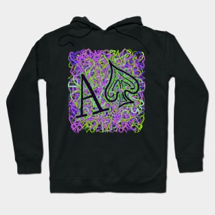 Ace of Spade Skribbles Hoodie